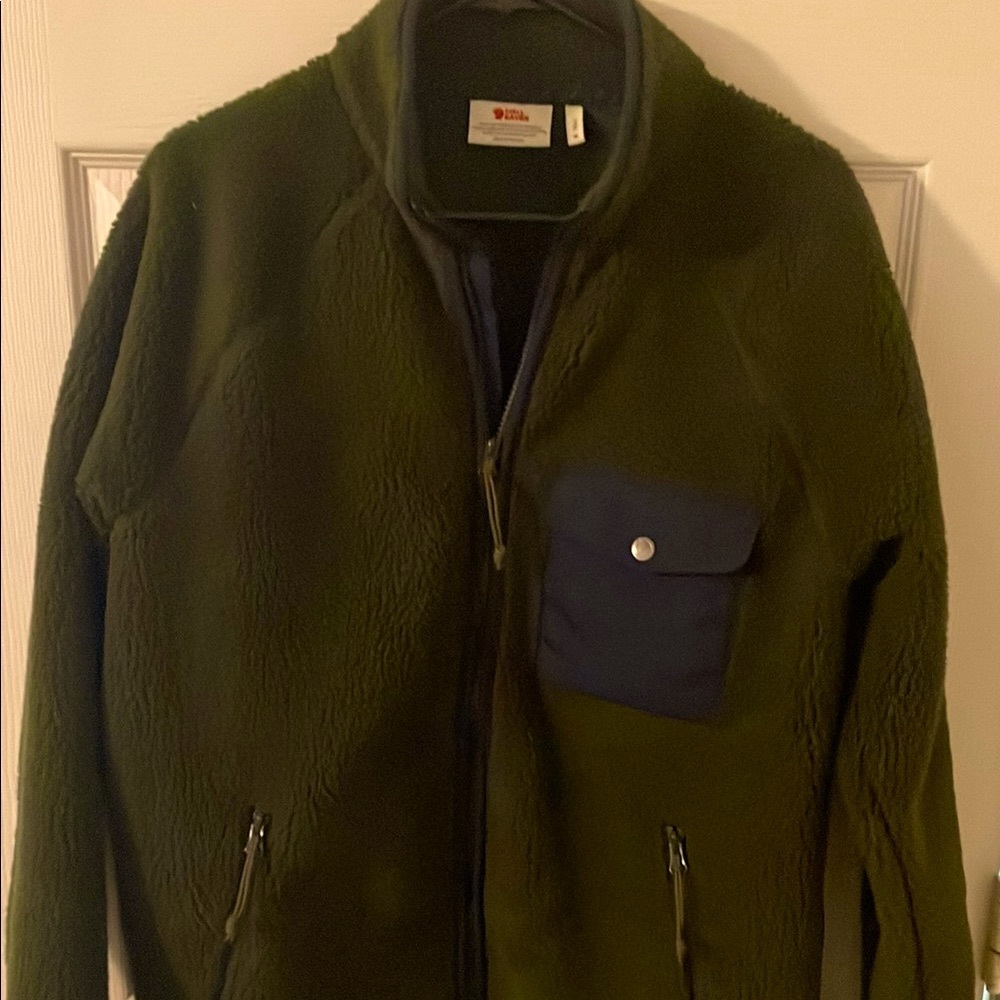 Fjallraven Vardag Pile Fleece Deep Forest Green Medium